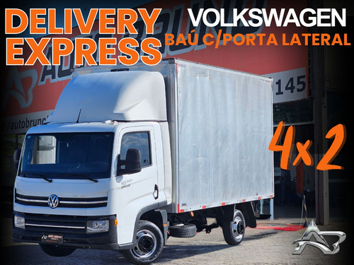 Vw Delivery Express Trend Ar Cond | Baú Porta Lat. Baixo Km