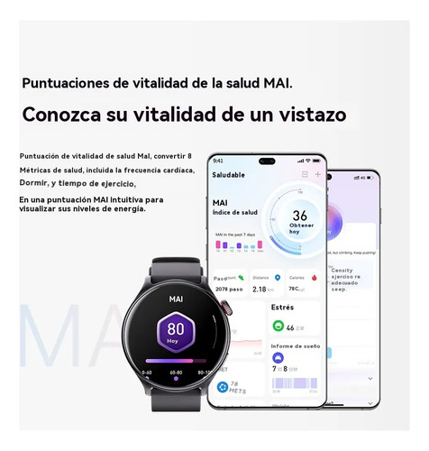 Th-046 5.0reloj Inteligente De Tiempo Infinito De Modo Dualc