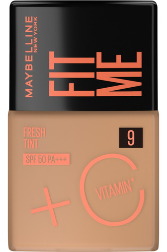 Fit Me Fresh Tint Base de vitamina C Fps 50 — 30 ml Tom Cor 09