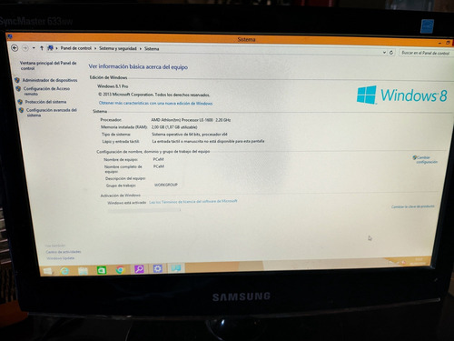 Pc Escritorio Emachines Et1160 (Usado)
