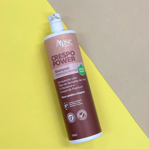Kit Apice Crespo Power Shampoo E Creme De Pentear 1l