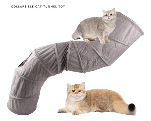 Qh1 Cat Tunnels Tube Juguetes Interactivos Peep Hole Tube