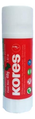 Pega En  Barra Kores 20 Gr X 6 Uds