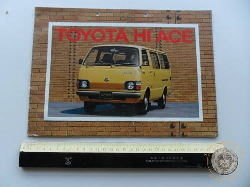 Catálogo De Producto Toyota Hi Ace 1979 Español