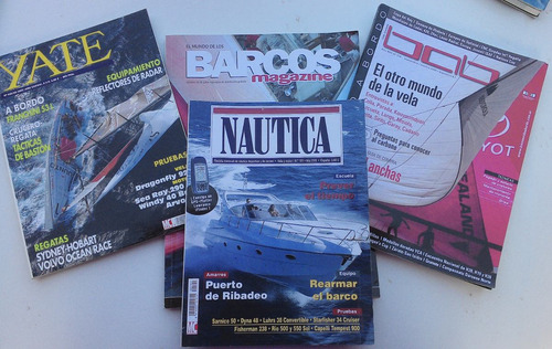 Revistas Yate, Barcos, Nautica Y Bob 4