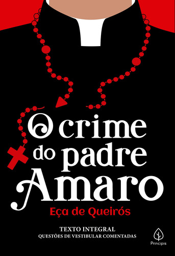 Imagem 1 de 1 de O crime do padre Amaro, de de Queirós, Eça. Ciranda Cultural Editora E Distribuidora Ltda., capa mole em português, 2020