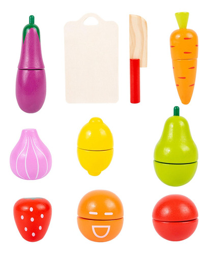 Frutas Verduras Juguetes Juego Clásico Para Niños
