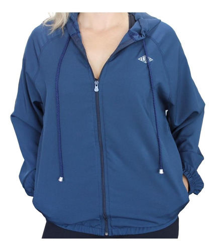 Imagem 1 de 5 de Jaqueta Corta Vento Microfibra Blusa Blusinh Feminina Casaco