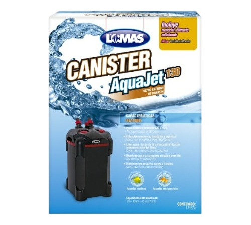 Filtro Externo De Canasta Aquajet 130 L