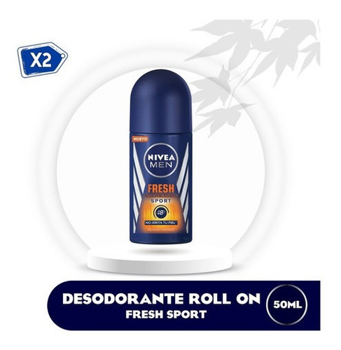 Desodorante Roll-on Nivea Men Fresh Sport 50 Ml