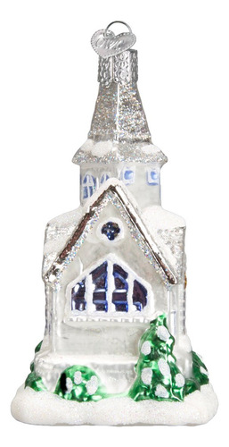 Ornamentos, Colección De Iglesias Navideñas Del Viejo Mundo,