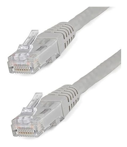 Cable Ethernet Cat6 15ft Gray - 650mhz Rj45 Utp C6patch15gr