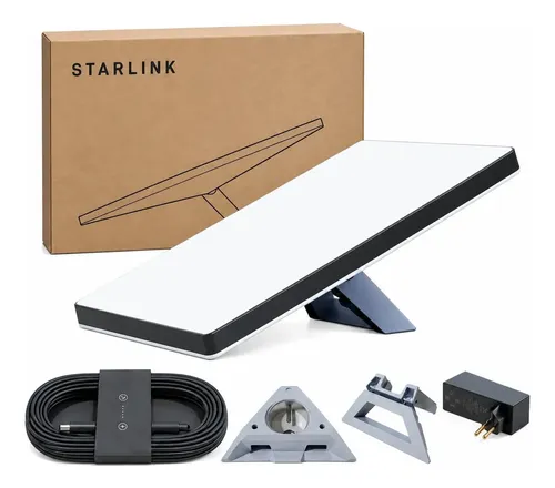 Antena Starlink Mini Geração 4 Kit Internet Satélite Wifi