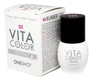 Vita Color Rubber Gel One Shot Con Vitaminas Y Calcio