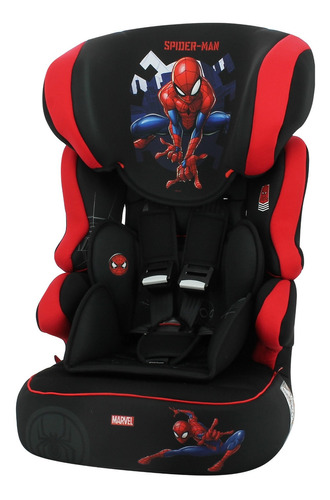 Cadeira Infantil Para Automóvel Homem Aranha Team Tex Cor Preto