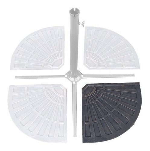 Base Contrapeso Removible Para Parasol Sombrilla Resina