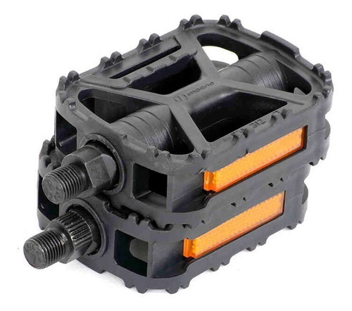 Pedales Para Bicicleta Mtb Tpx De Plástico 9/16 C/reflejante
