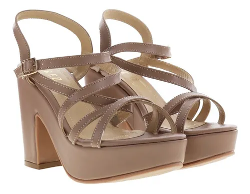 Sandalias de tacón online grueso y plataforma