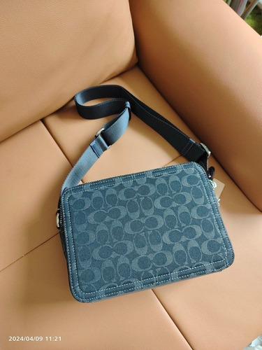 Bandolera Coach Crossbody Conejo Monogram Cf929