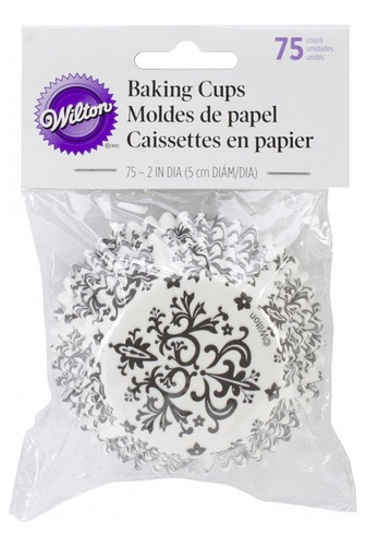 Capacillos Moldes Cupcakes Pack 75 Und Para Hornear Wilton