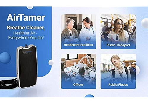 Airtamer A310 Purificador De Aire Personal Recargable Y Port