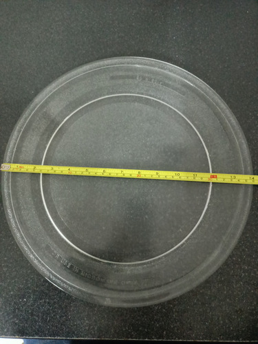 Plato Para Microondas De 36 Cm. De Diametro Liso Carrousel. (Usado)