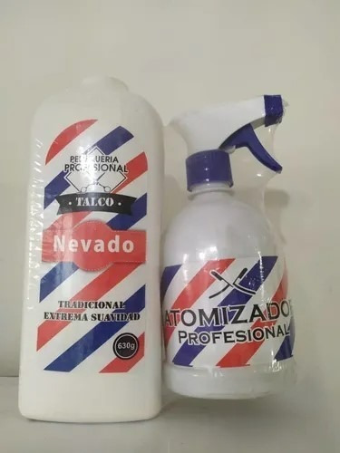 Talco Para Barbería, De Uso Profesional Con Dispensador. 