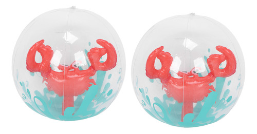 Pelotas De Piscina Para Niños, 2 Piezas, Inflables, De Pvc,