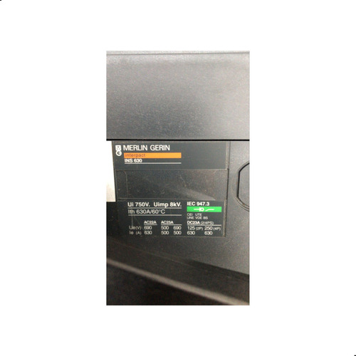 Seccionador Merlin Gerin Interpact Ins 630 3p