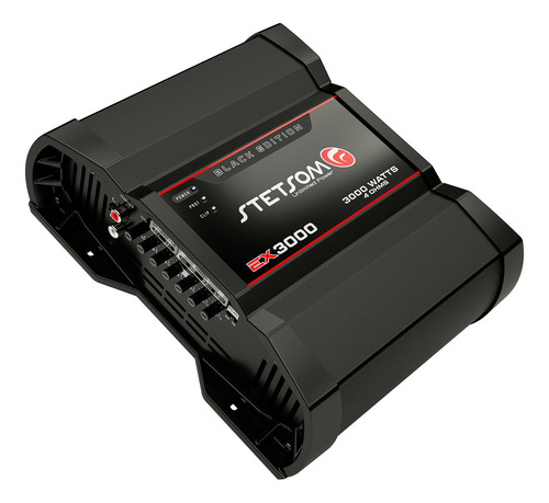 Imagem 2 de 5 de Módulo Amplificador Stetsom Ex 3000 Black 4 Ohms 3000 Rms
