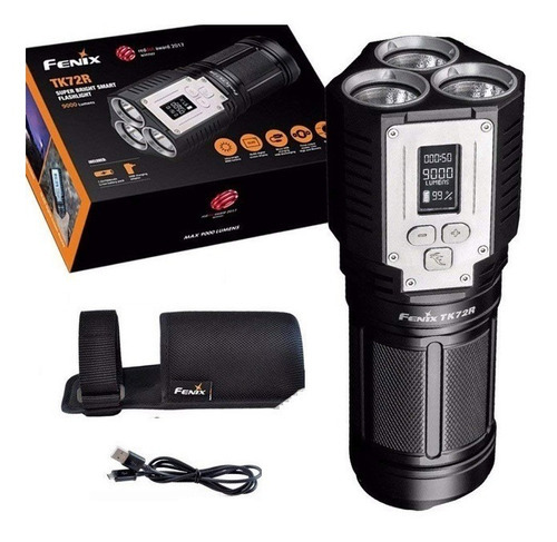 Linterna Led Fenix Tk72r 9000 Lumens La Mas Potente 286 Mts