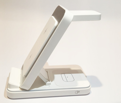 Carregador Sem Fio Indução Rápido 3 Em 1 Para Apple