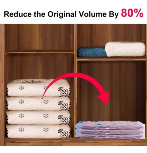 Imagen 9 de 9 de Storage Basg 6 Bolsa D Almacenamiento Al Vacío Maleta/equipa