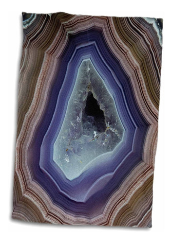 Toalla De 3d Rose Laguna Banded Agate-quartzsite, 15  ...