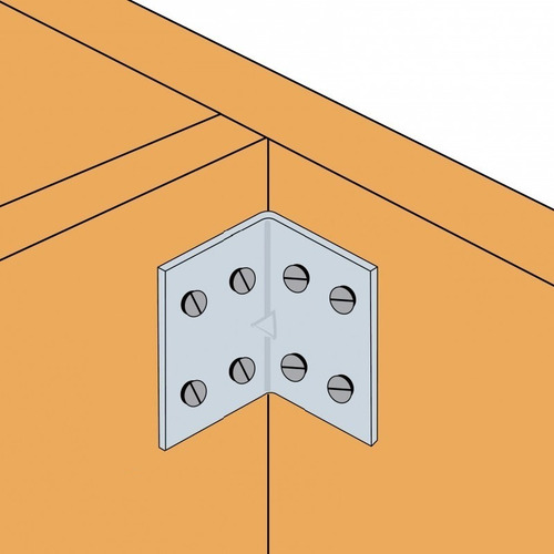 Escuadra Para Mueble 40 X 30 Reforzada De Unión X 10 Unidad