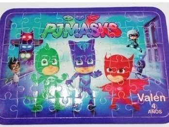 Rompecabeza Cartón 54pzas A4 Personalizado Poneletulogo!