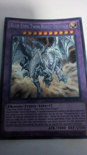 Blue-eyes Twin Burst Dragon