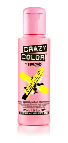 Tintura Fantasía Crazy Color (caution, Brilla Con La Luz Uv)