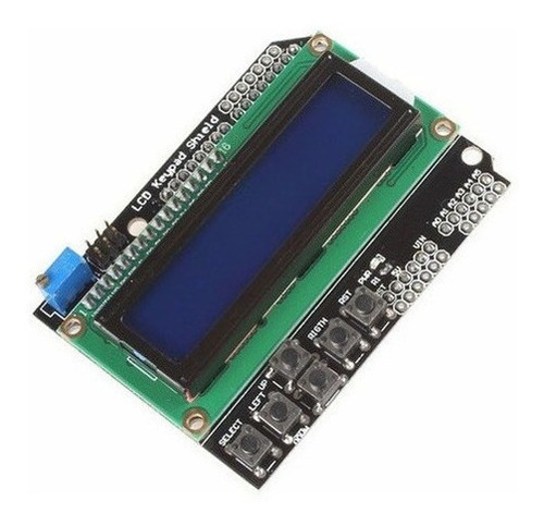 Pantalla Keypad Shield 1602 Arduino Pic Avr Rasperry Pi