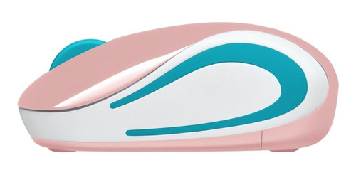 Imagen 5 de 6 de Mouse Mini Inalámbrico Logitech M187 Rosa Blossom