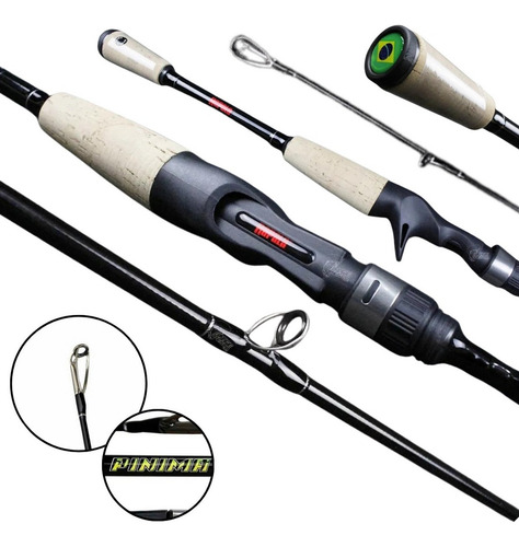 Vara Rapala Pinima 11rapi56cm 8-17lb 56 Carretilha 1,68m