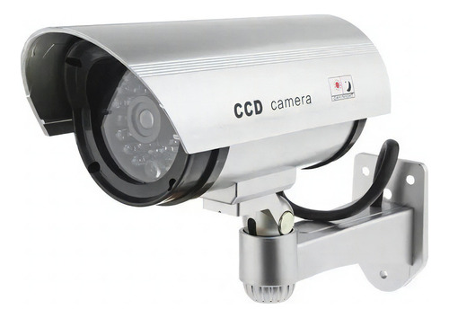 Camara Falsa Aspecto Super Realista C/ Luz Led - Otec Color 