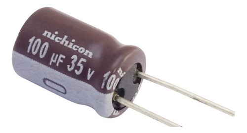 Condensador 100uf 35v Nichicon - 11.5x8mm ( 50 Unidades )