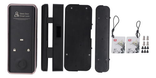 Cerradura Electrónica Inteligente De Puerta De Vidrio Con Hu