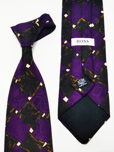 Corbata Hugo Boss Purpura