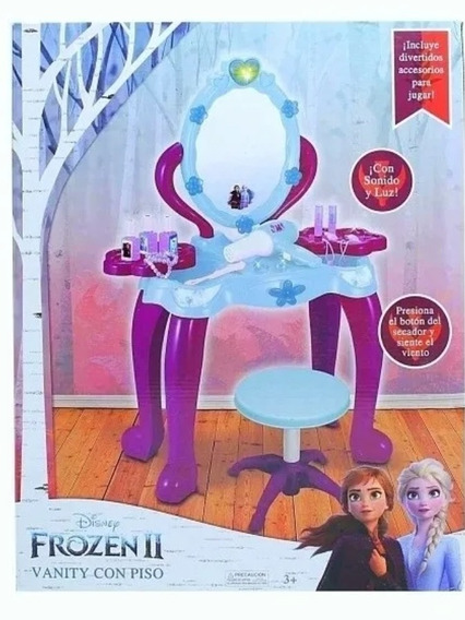 Tocador Disney Frozen reina de hielo armario de espejo taburete juguetes B-Ware