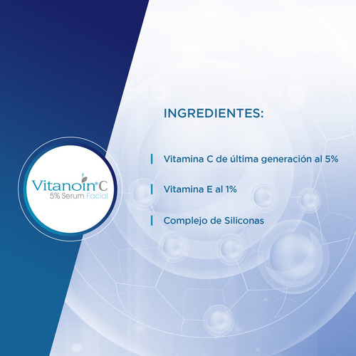 Vitanoin C Serum Facial 5% Con Vitamina C Antiedad 15ml