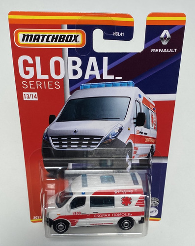 Matchbox Global Series 13/14 - Renault Master Ambulance