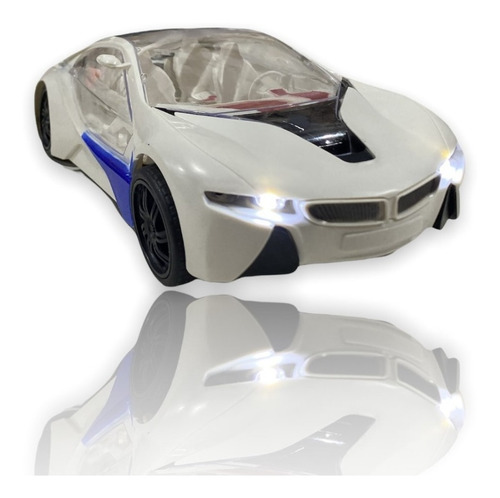Auto A Pila Con Luz 3d Led Sonido Y Movimiento Personaje Auto Led
