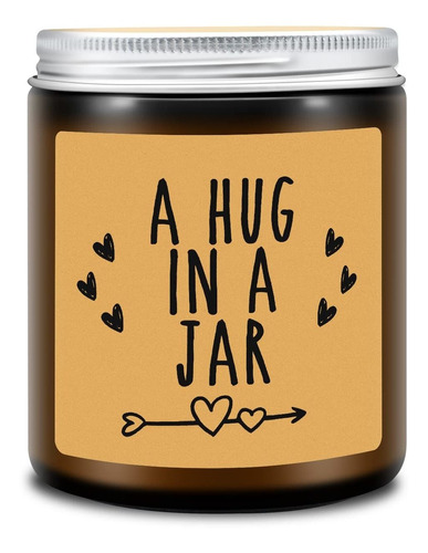 Thin Of You Gifts For Women  A Hug In A Jar Candles  Ge...